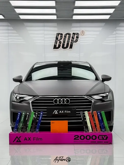 奥迪 A6山灰施工案例 · 图片8