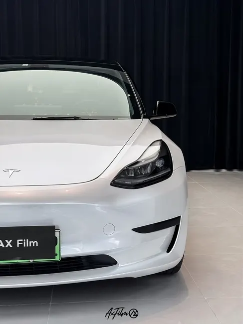特斯拉 Model 3珍珠白施工案例 · 图片4