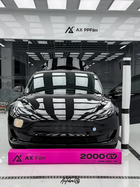 特斯拉 Model 3珍珠白施工案例 · 图片6